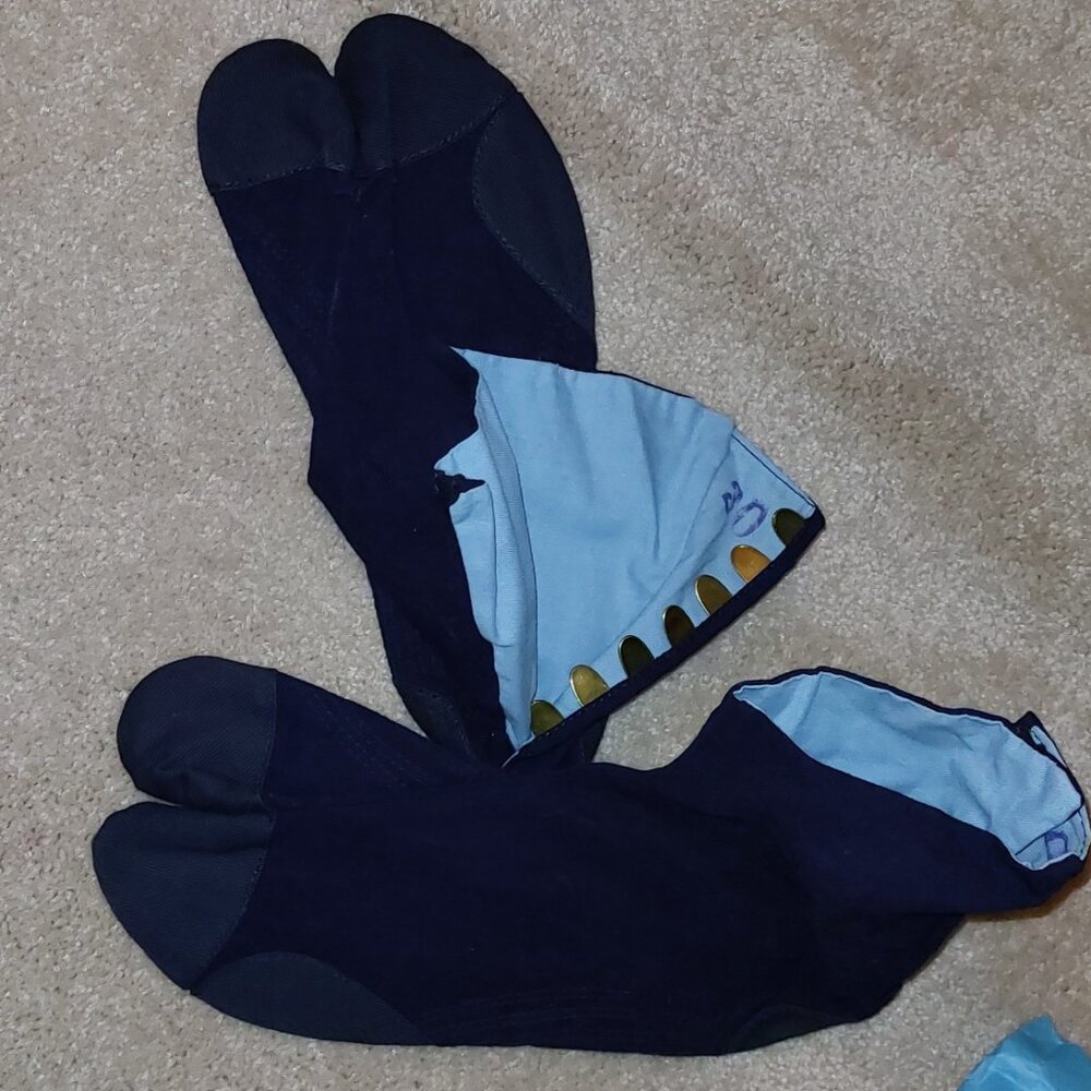 Traditional Japanese Tabi boots or Ninja shoes - NWOT